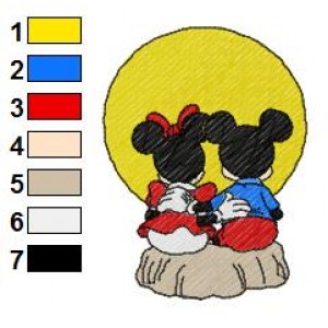 Mickey And Friends Embroidery 2